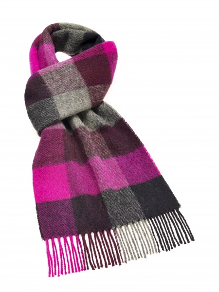 Merino-Scarf-Schal 25 x 190cm SALISBURY Blue