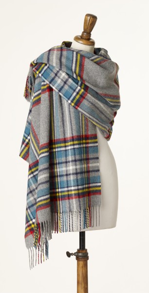Merino-Stole 70 x 185cm, Selby - Teal