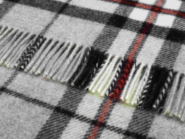 Kniedecke - Tartan Knee Rugs, Grey Thompson, 140 x 90 cm