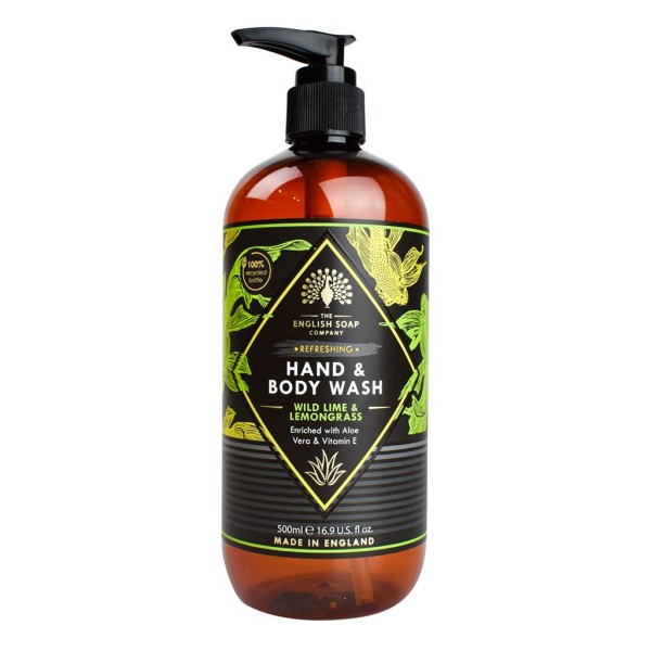 ESC - RADIANT - Wild Lime & Lemongrass, Hand & Body Wash 500ml