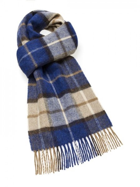 Merino-Scarf-Schal 25 x 190cm WINCHESTER Cobalt