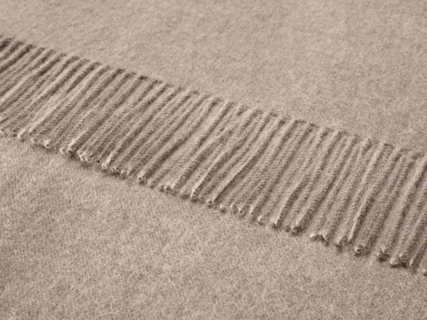 Alpaca-Decke, Natural Brown 130 x 200 cm