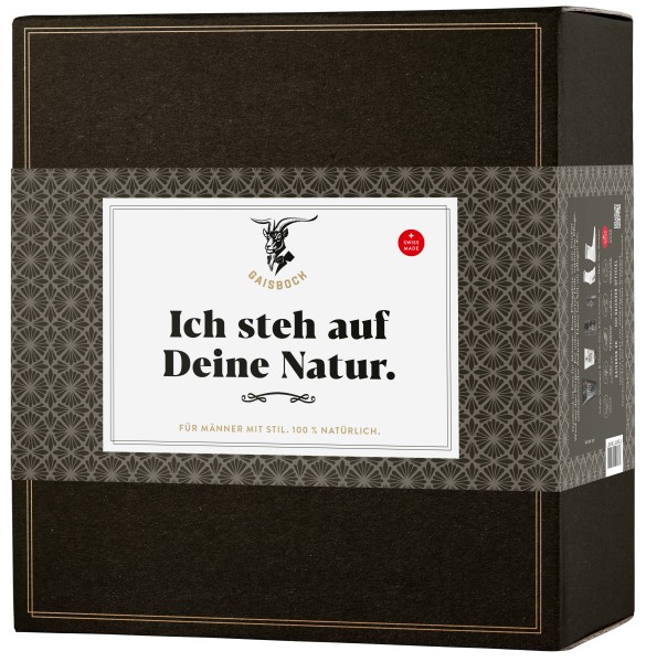 Gaisbock - Geschenkset - Ich steh auf deine Natur - 4teilig