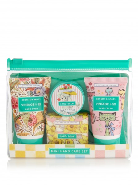 Mini Hand Care Set, Vintage Bonnets & Belles
