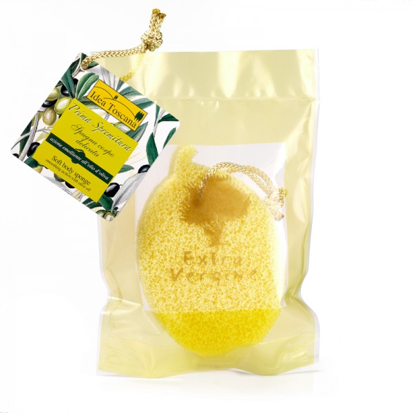 PRIMA SPREMITURA, Body sponge with olive oil