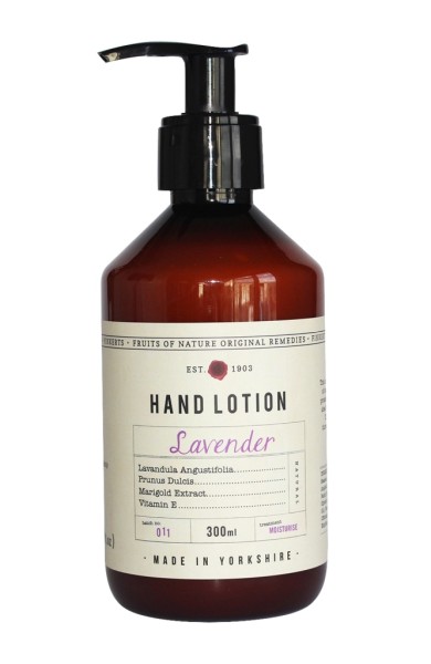 FIKKERTS - FRUITS OF NATURE, Hand Lotion Lavender 300ml