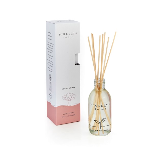 FOR LIFE Sandalwood & Black Pepper, Room Diffuser 200ml