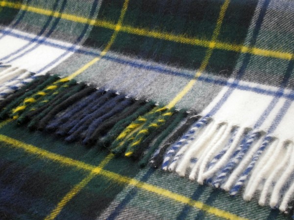 Merino-Decke - TARTAN Dress Gordon, 140 x 185 cm