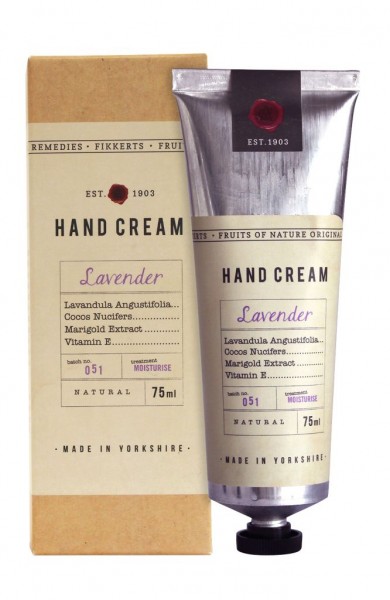 FIKKERTS - FRUITS OF NATURE, Intensive Hand & Nail Cream Lavender 75ml